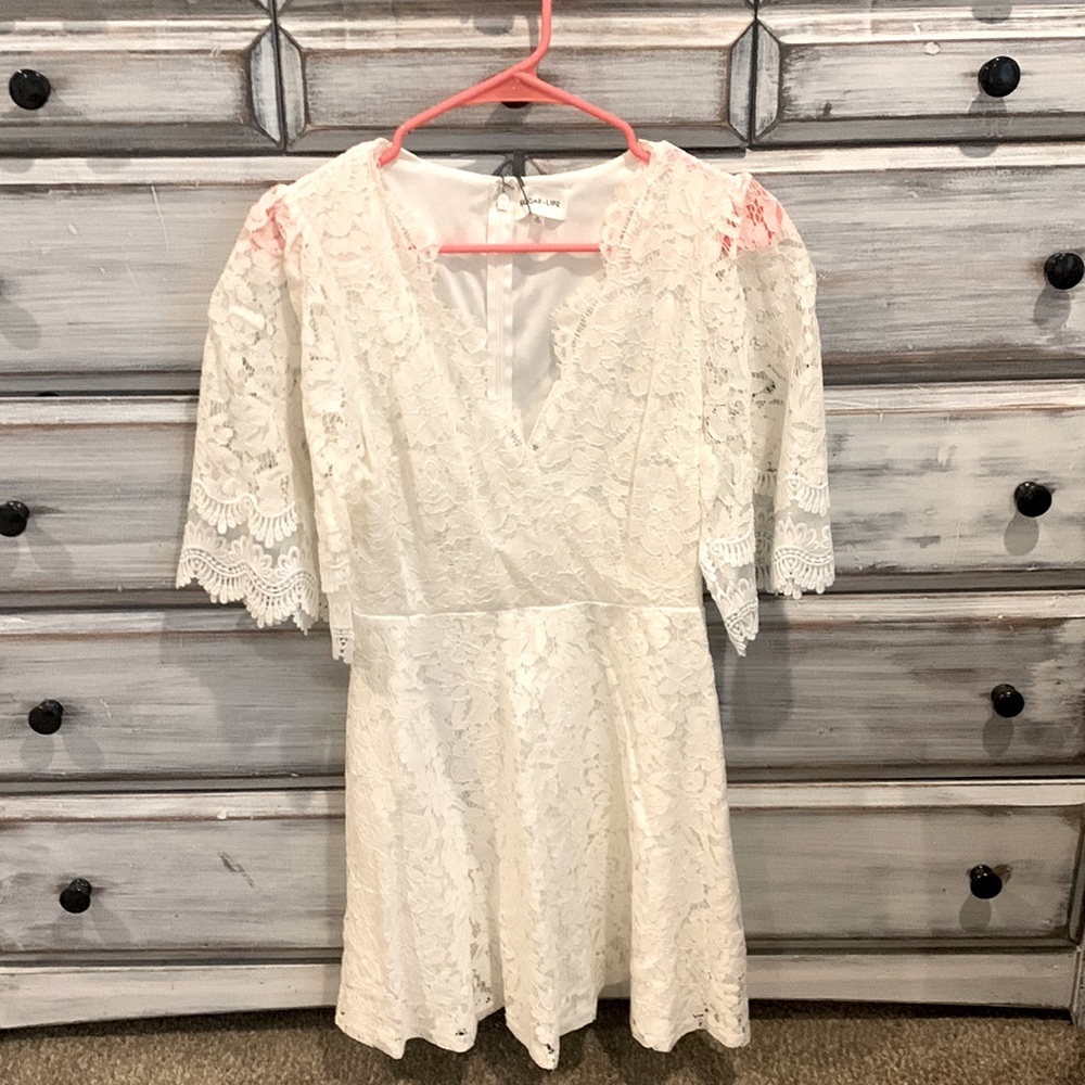 White Lace Dress